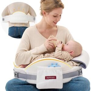 Used Momcozy CozyPro Nursing Pillow - All Around Lumbar & Arm Support - Safety